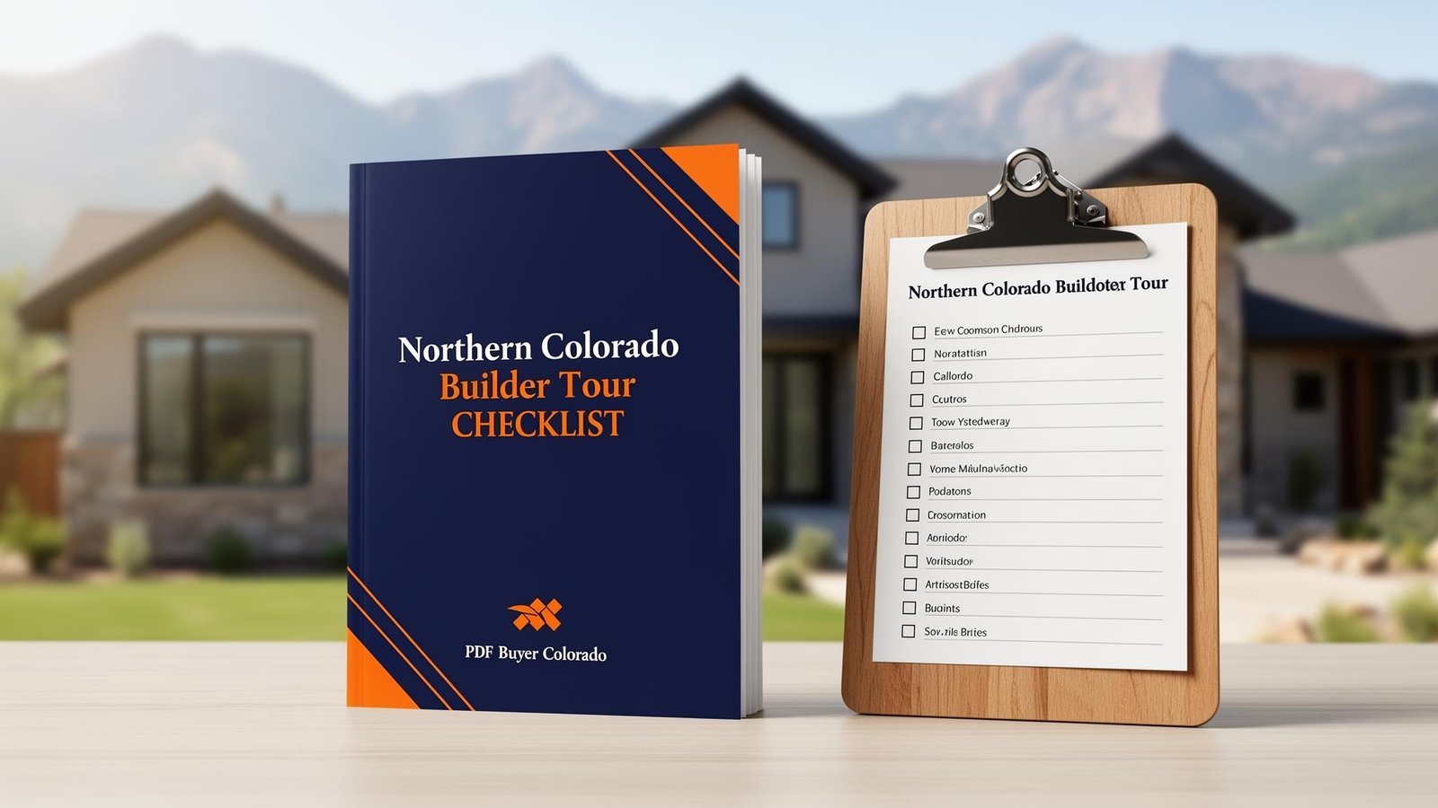 Northern Colorado Builder Tour Checklist PDF guide mockup